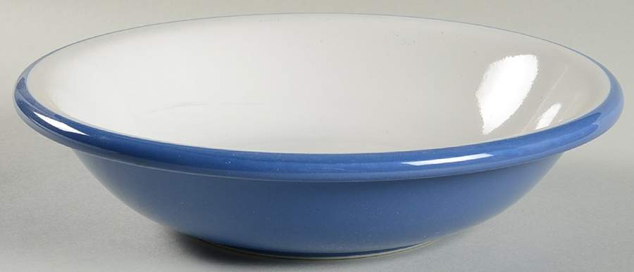 Villa Mediterranean Blue 9" Round Vegetable Bowl by Corning Corelle-1