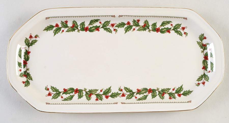 Ivory Holly (Japan) Bread Tray by The Cellar (China)-1