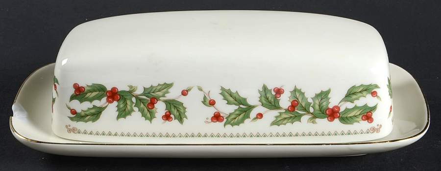 Ivory Holly (Japan) 1/4 Lb Covered Butter by The Cellar (China)-1