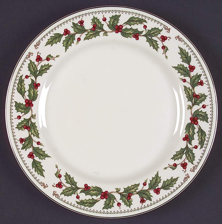 Ivory Holly (Japan) Salad Plate by The Cellar (China)-1