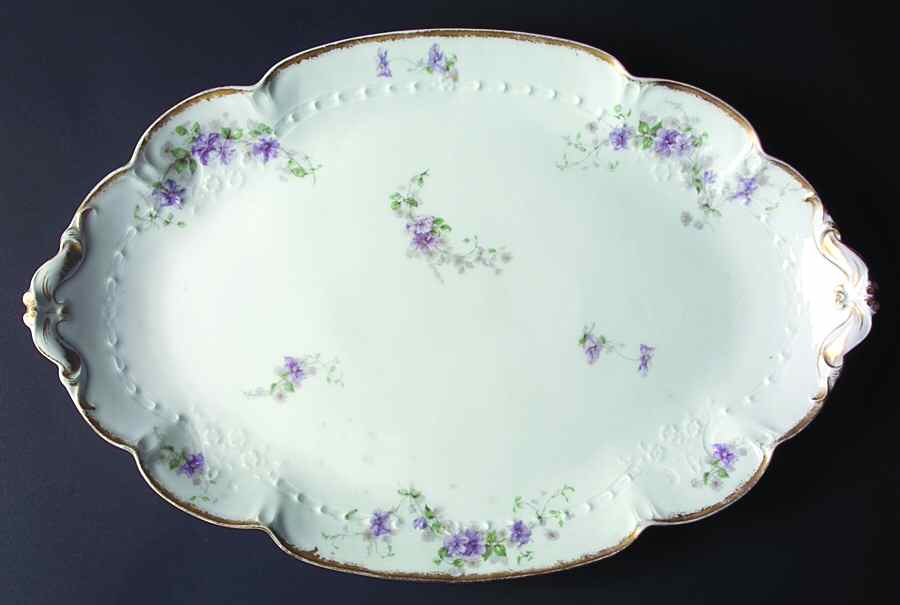 CHF577 19" Oval Serving Platter by Charles Field Haviland-1