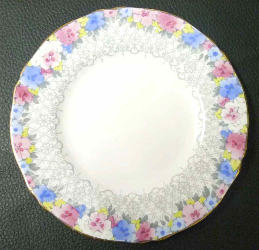 F15038 Dessert/Pie Plate by Crown Staffordshire-1