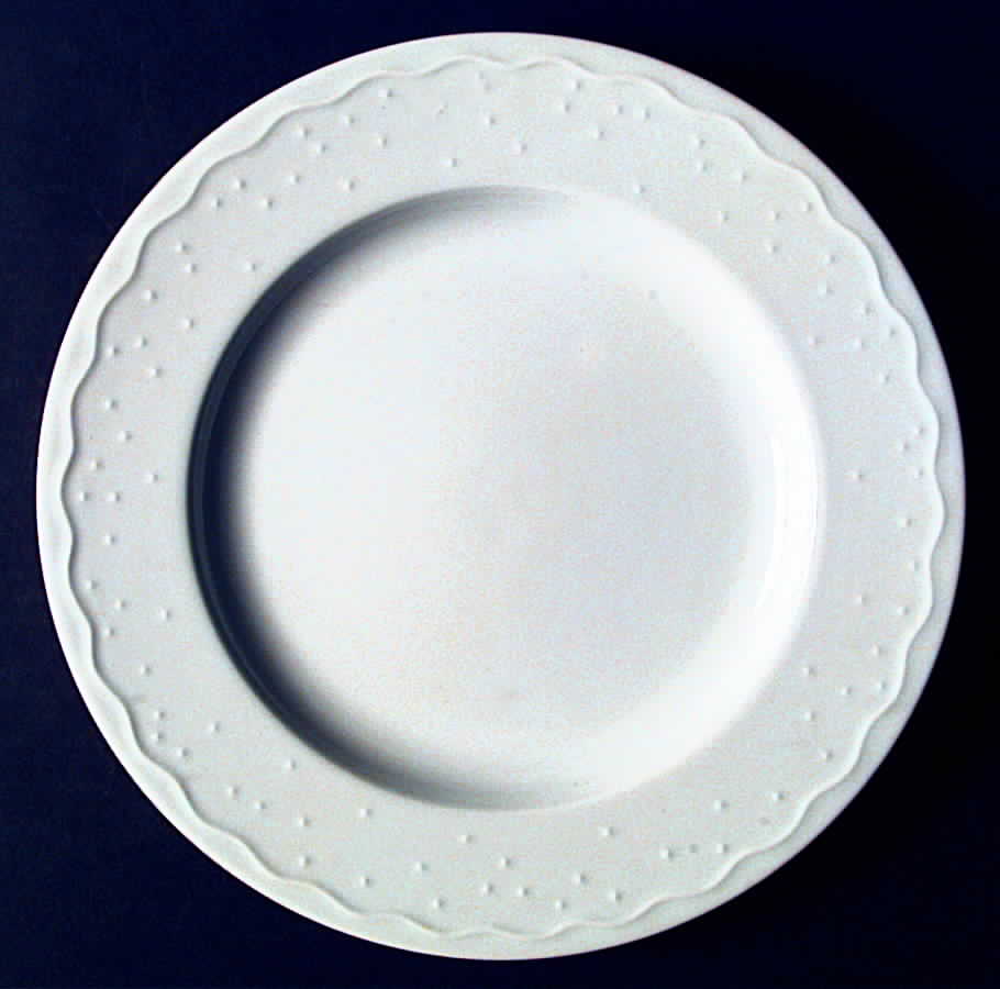 Water Music Dinner Plate by Crate & Barrel-1