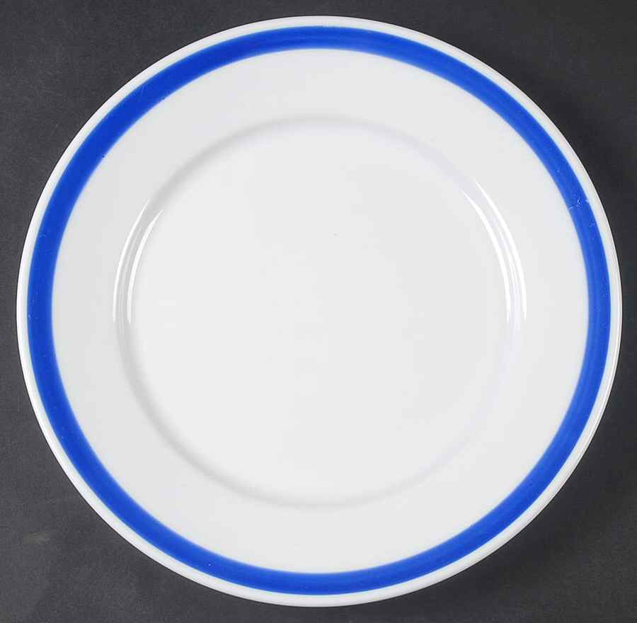 Diner Blue Dinner Plate by Crate & Barrel-1