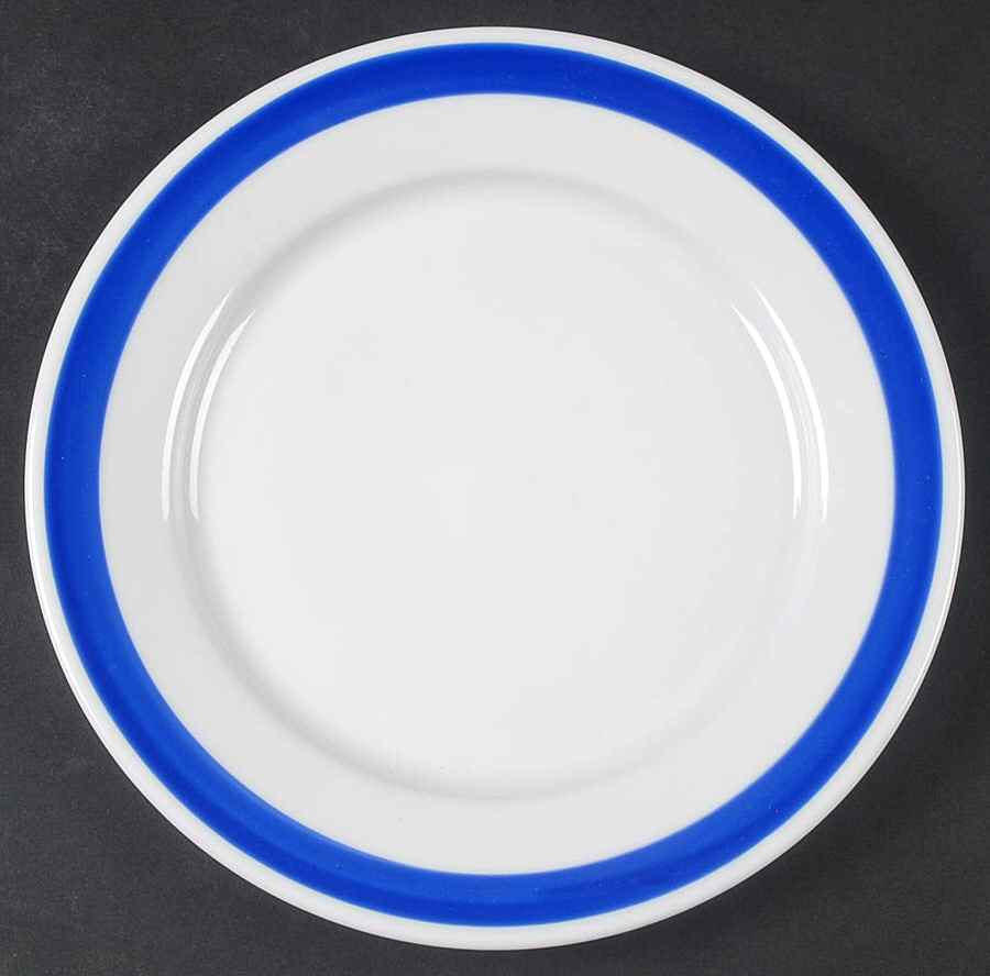 Diner Blue Salad Plate by Crate & Barrel-1