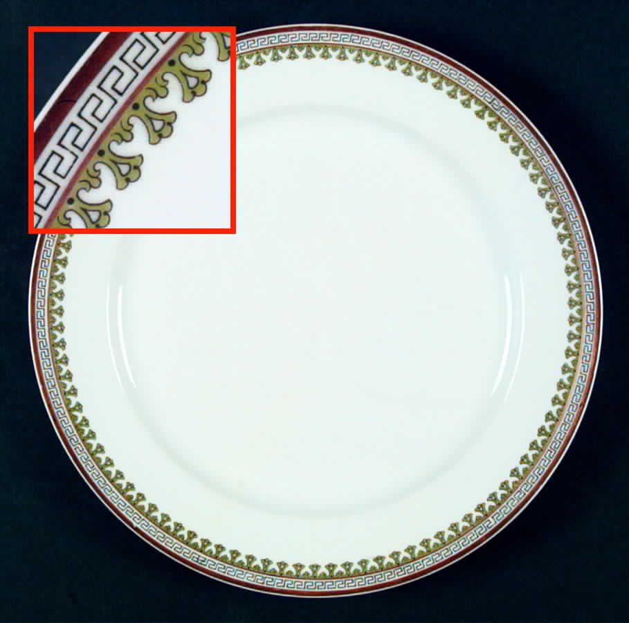 CHF579 Dinner Plate by Charles Field Haviland-1