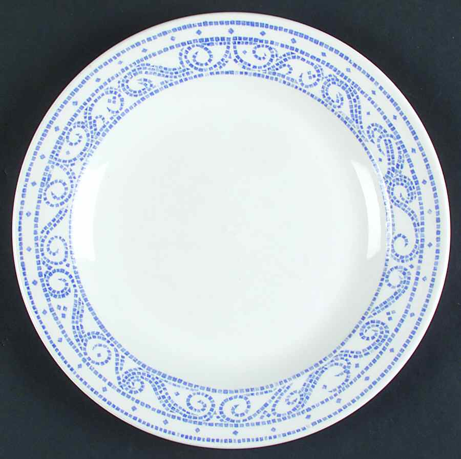 Fresco (Blue) Dinner Plate by Churchill-1