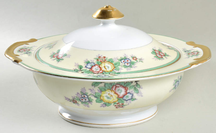 CEB58 Round Covered Vegetable by Celebrate-1