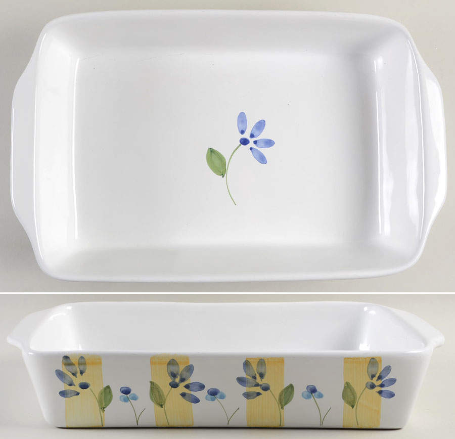 Zafferano 14" Rectangular Baker by Caleca-1