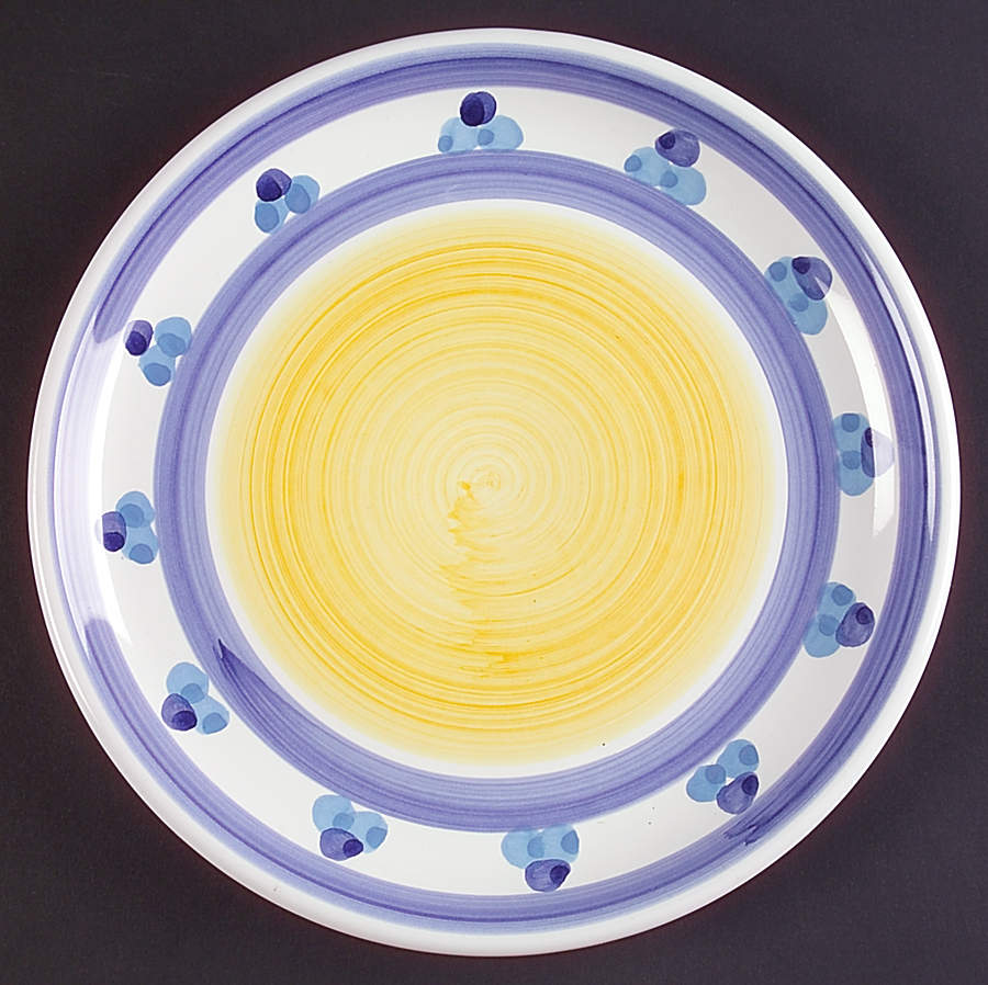 Zafferano Salad Plate by Caleca-1