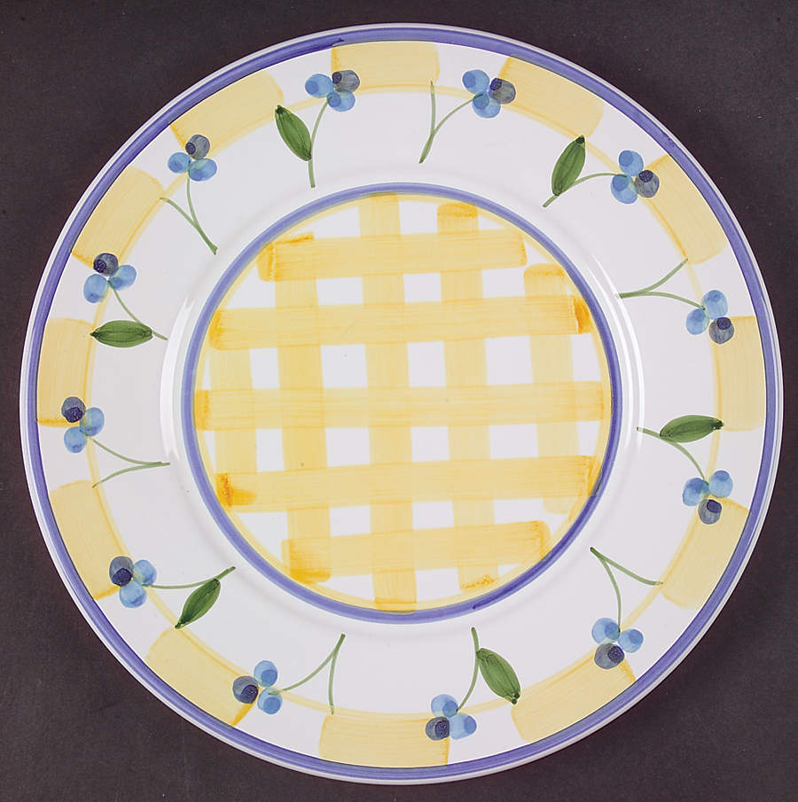 Zafferano Luncheon Plate by Caleca-1