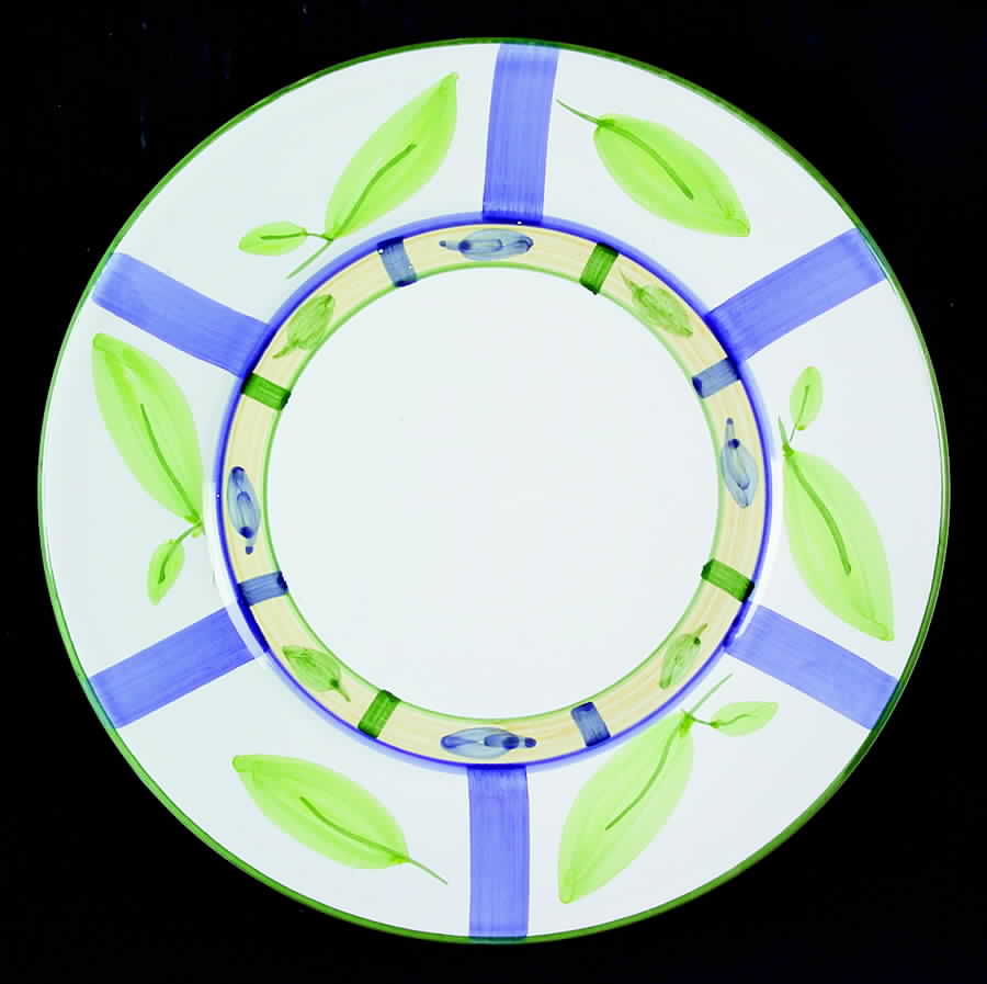 Leaf Dinner Plate by Caleca-1