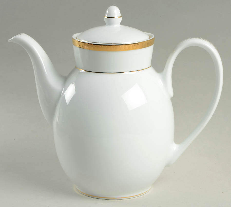 Malmaison (Gold) Coffee Pot & Lid by Christofle-1