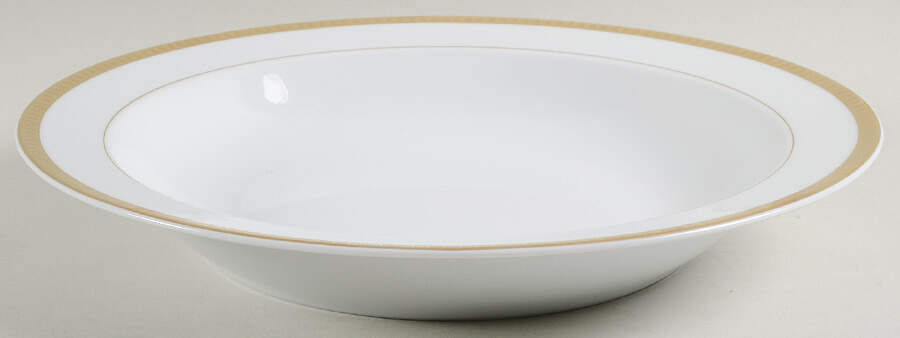 Malmaison (Gold) 11" Large Salad Serving Bowl by Christofle-1