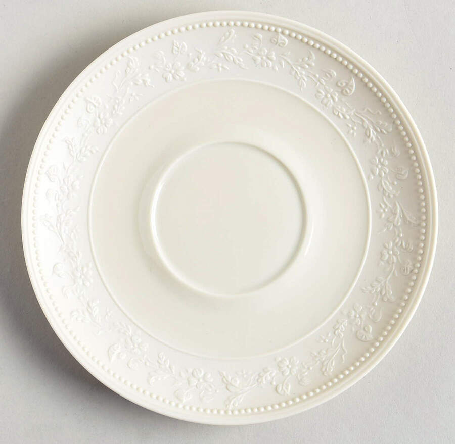 Georgia Ivory Saucer for Cream Soup Bowl by Jean Louis Coquet-1