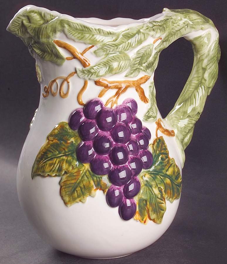 Summer Grove 56 Oz Sculpted Pitcher by Charter Club-1