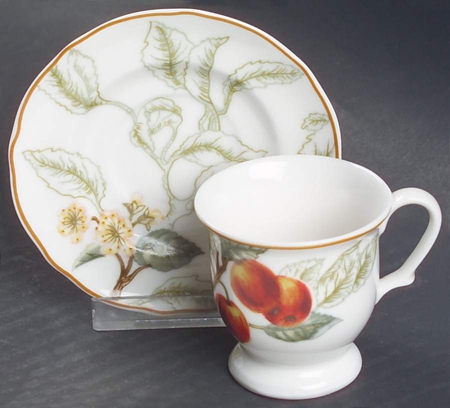 Summer Grove Footed Demitasse Cup & Saucer Set by Charter Club-1