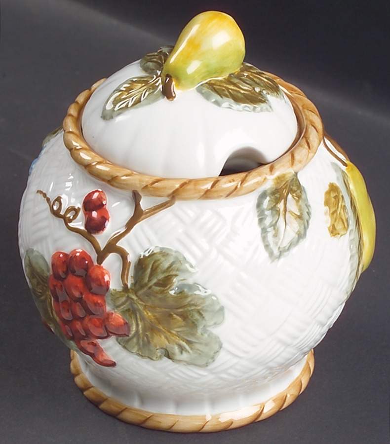 Summer Grove Sculpted Sugar Bowl & Lid by Charter Club-1
