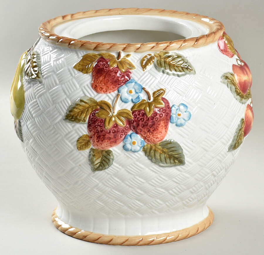 Summer Grove Sculpted Cookie Jar No Lid by Charter Club-1