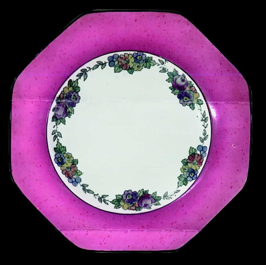 CRD119 Salad Plate by Crown Ducal-1