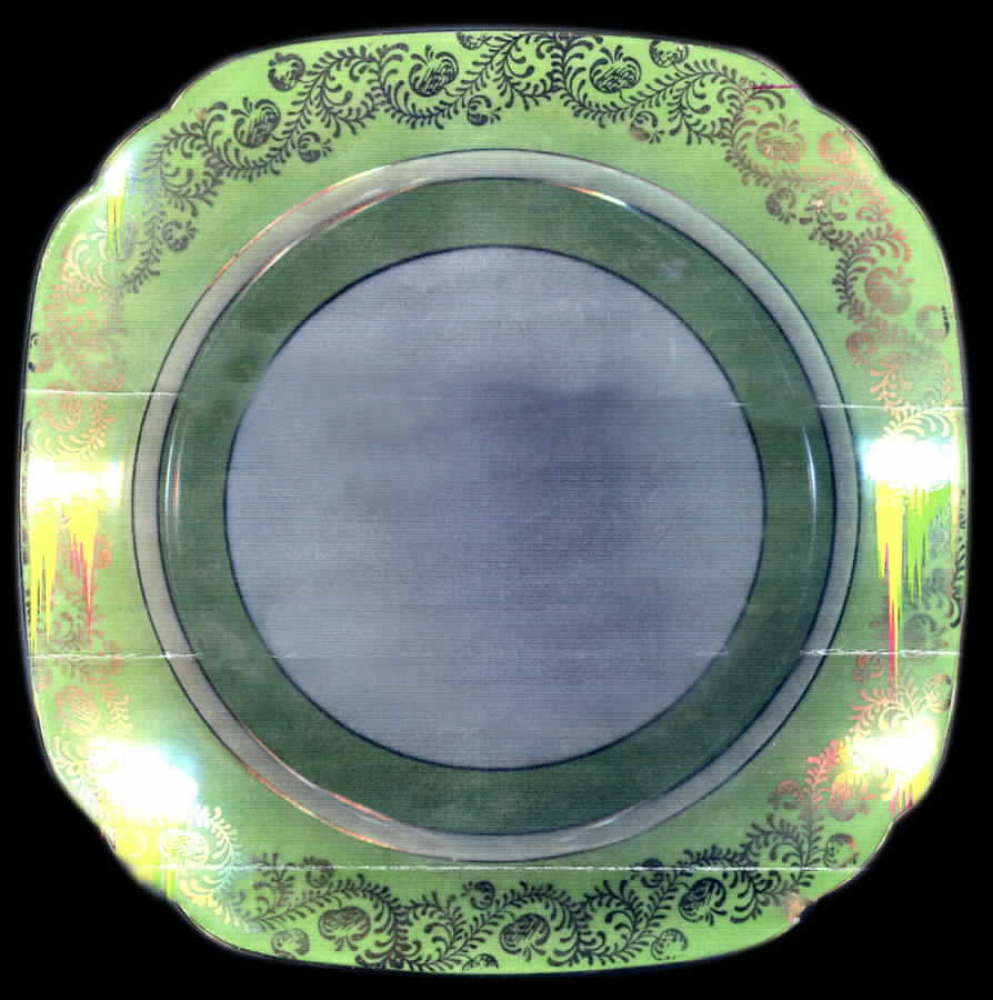 CZE85 Square Salad Plate by Czechia-Czechoslovakia-1