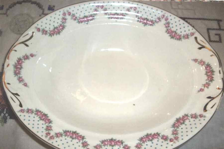 CRP77 Underplate for Gravy Boat by Crown Potteries-1