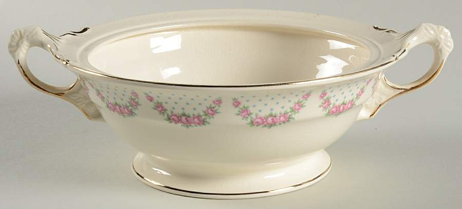 CRP77 Round Vegetable No Lid by Crown Potteries-1