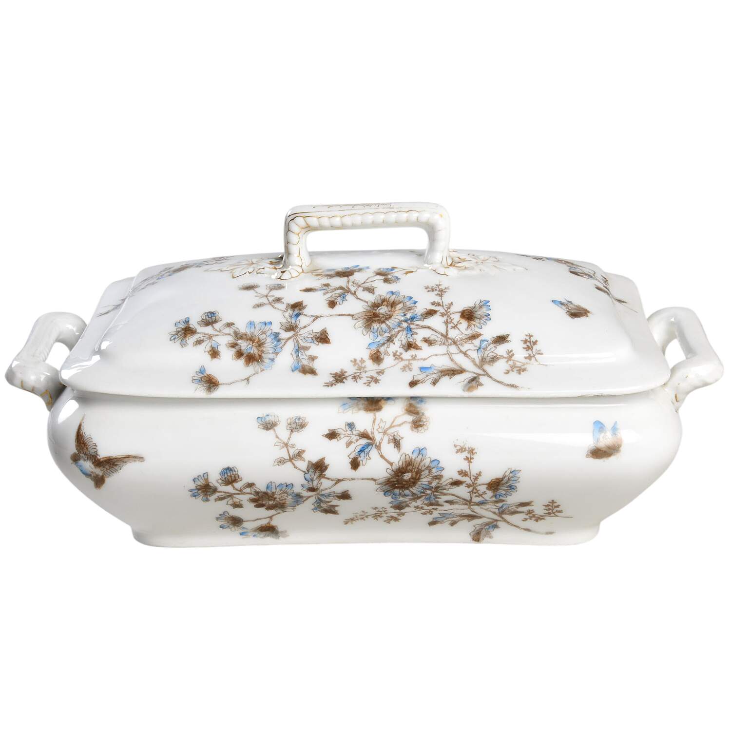 CHF588 Rectangular Covered Vegetable by Charles Field Haviland-1