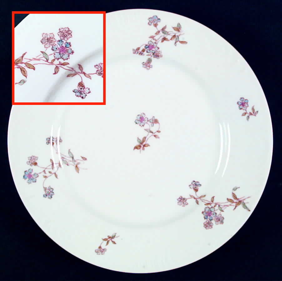 Schleiger 372 Dinner Plate by Charles Field Haviland-1