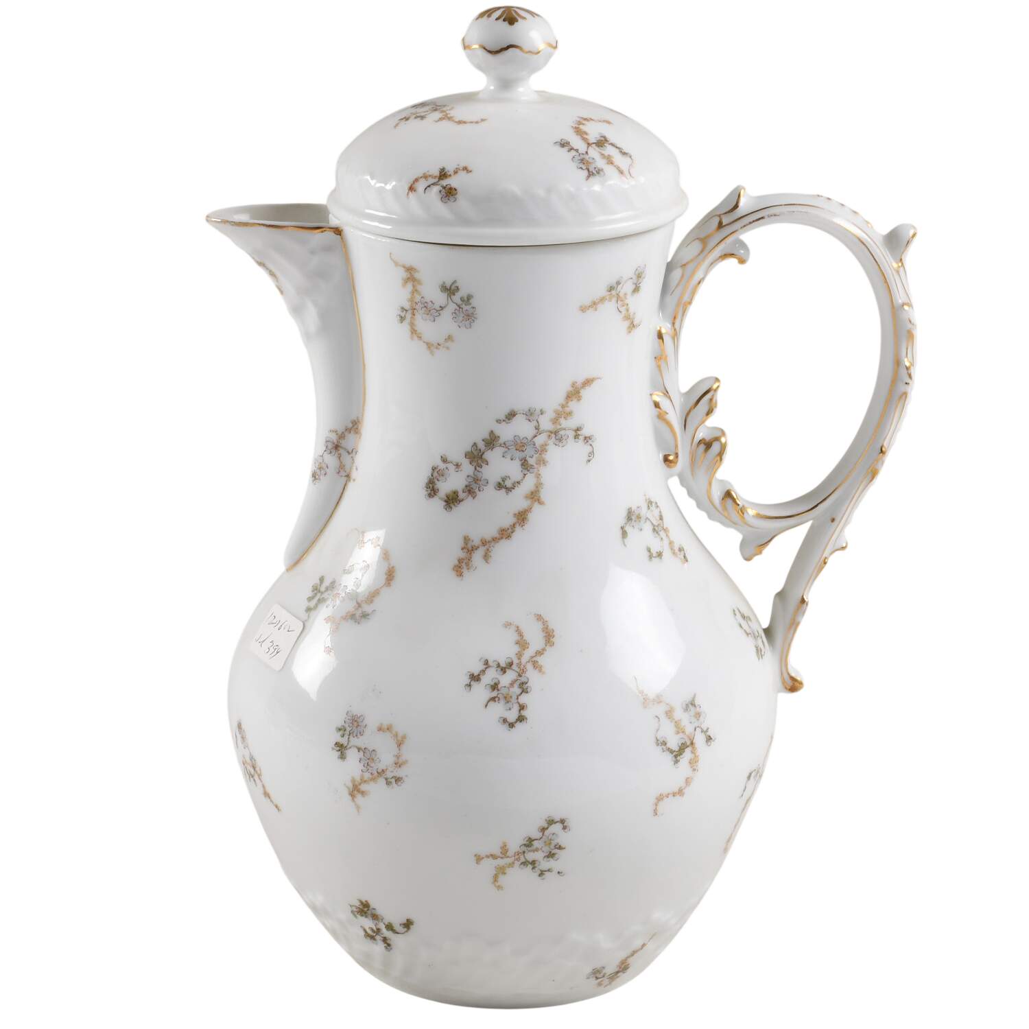 Schleiger 394 Chocolate Pot & Lid by Charles Field Haviland-1
