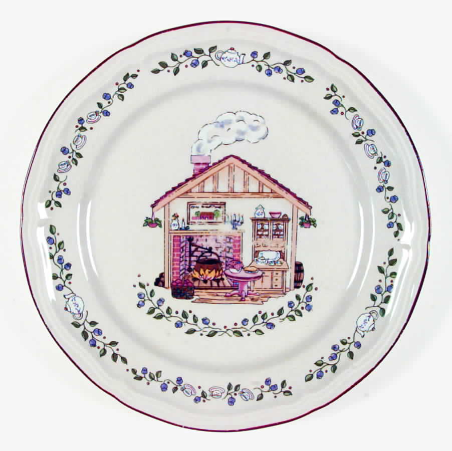 Home Sweet Home Dinner Plate by Century China-1