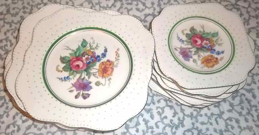 CLC50 Salad Plate by Colclough-1