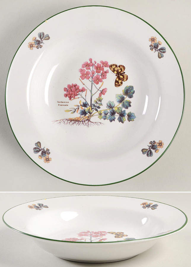 Flora Rim Soup Bowl by Cuthbertson-1