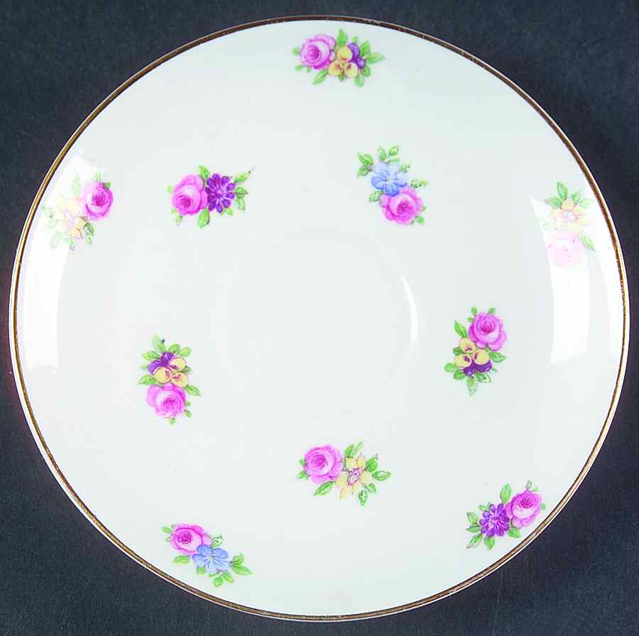 CLC19 (Smooth) Saucer for Demitasse Cup by Colclough-1