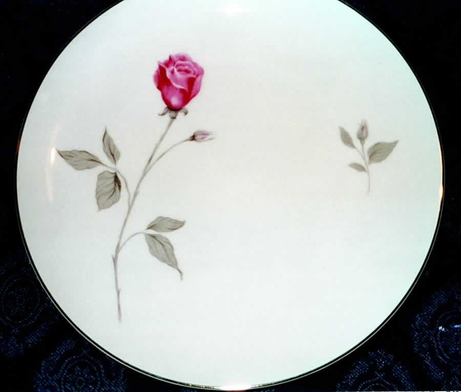 Dawn Rose Dinner Plate by Contour-1