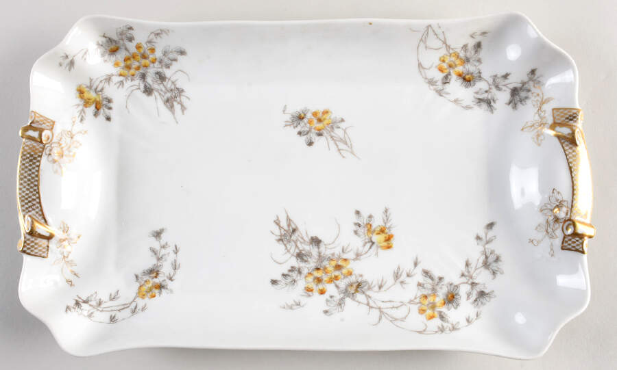 Schleiger 1301c 14" Rectangular Serving Platter by Charles Field Haviland-1