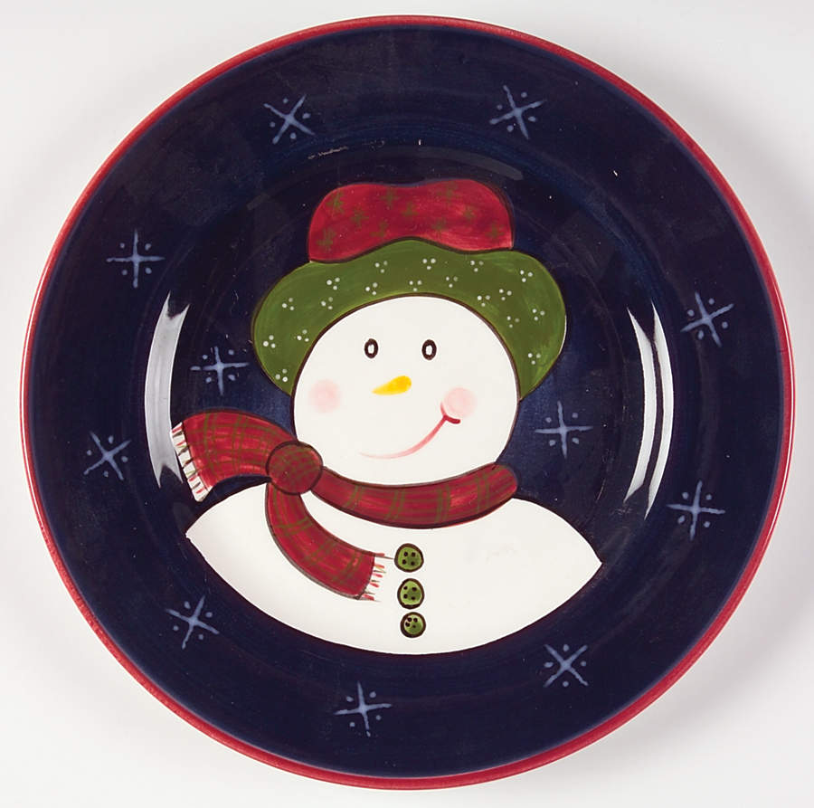 Christmas Twilight Collection Salad Plate by The Cellar (China)-1