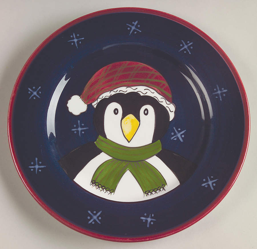 Christmas Twilight Collection Salad Plate by The Cellar (China)-1
