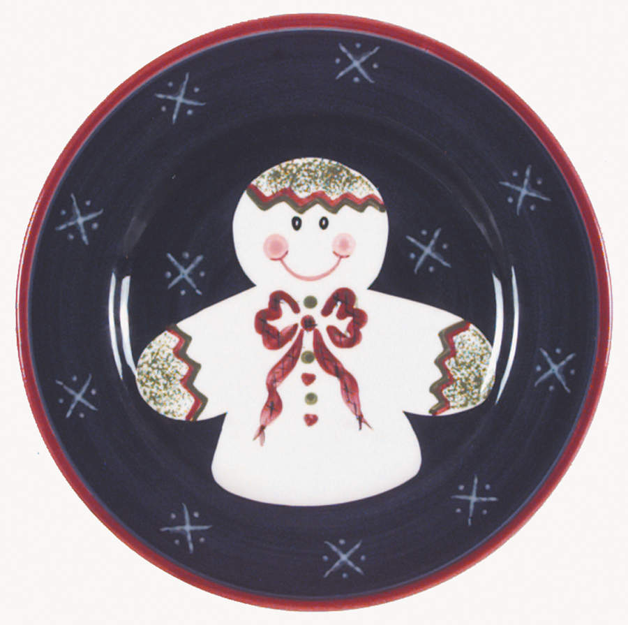 Christmas Twilight Collection Salad Plate by The Cellar (China)-1