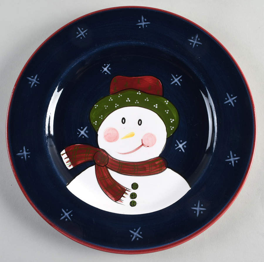 Christmas Twilight Collection Dinner Plate by The Cellar (China)-1