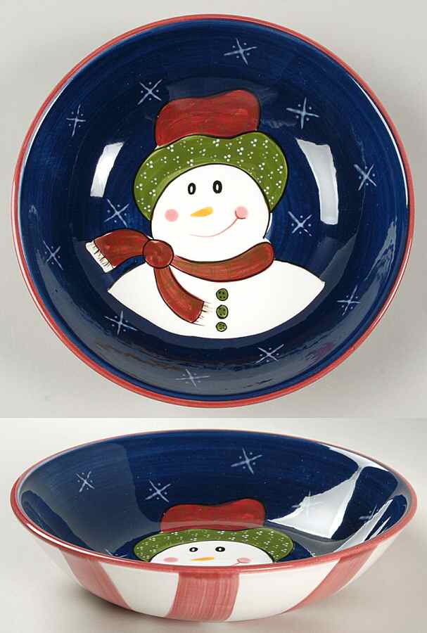 Christmas Twilight Collection Coupe Soup Bowl by The Cellar (China)-1