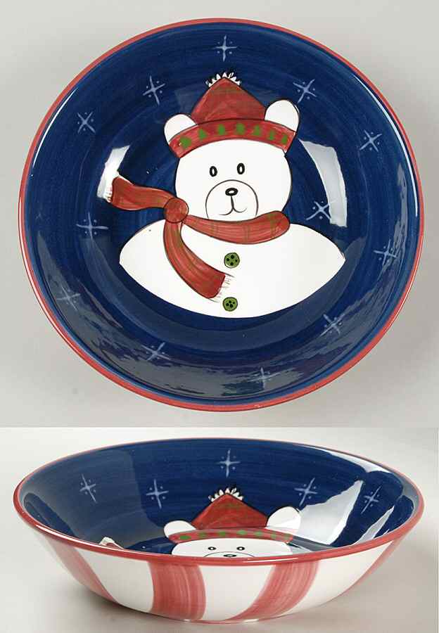 Christmas Twilight Collection Coupe Soup Bowl by The Cellar (China)-1