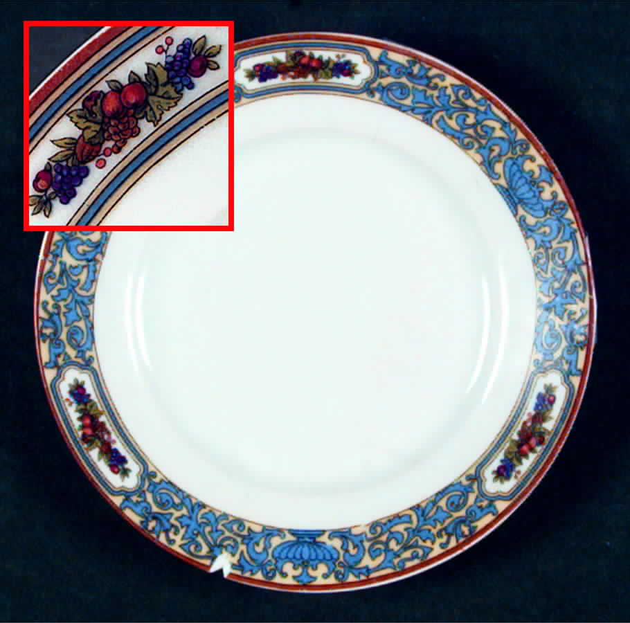 CZE89 Bread & Butter Plate by Czechia-Czechoslovakia-1