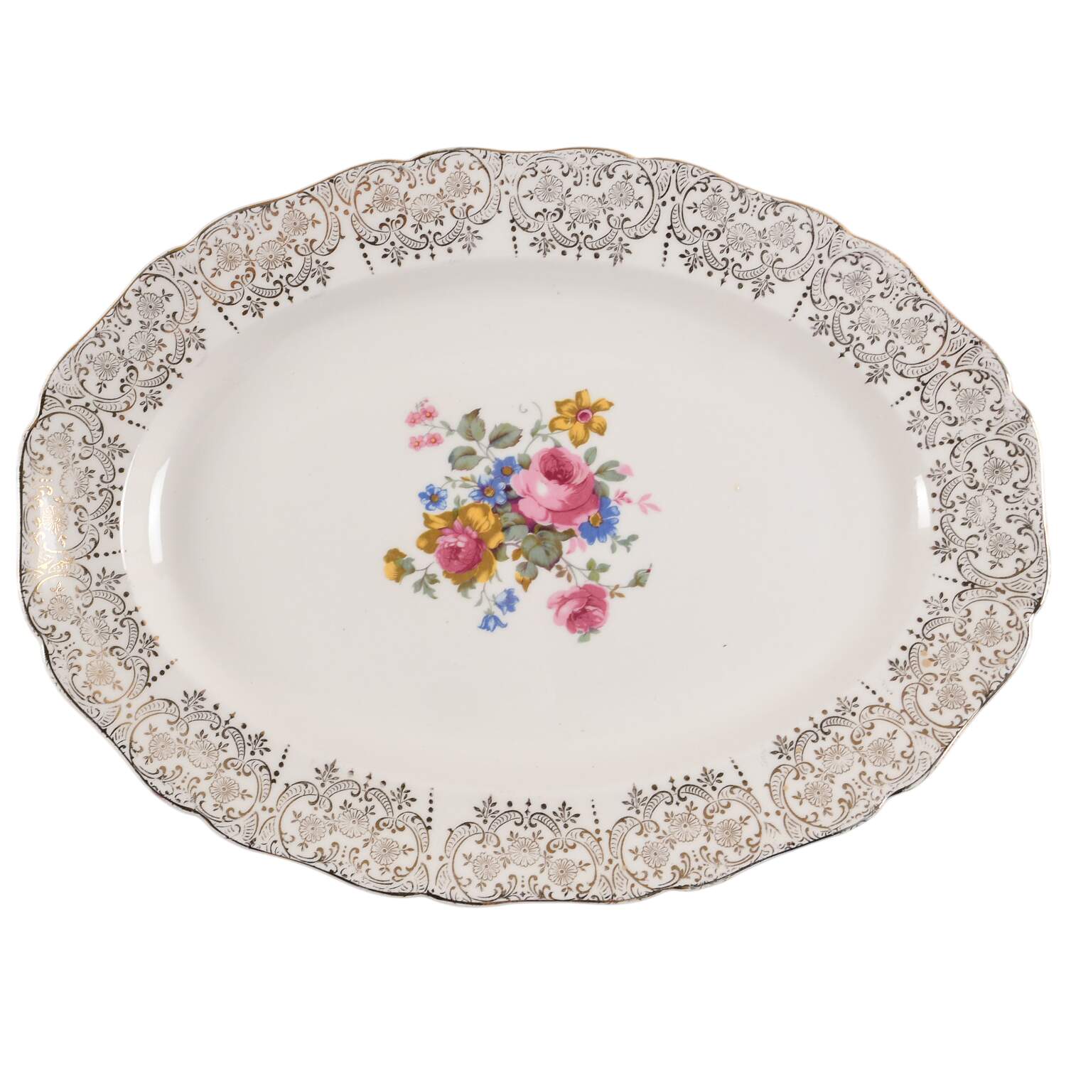 CAN116 13" Oval Serving Platter by Canonsburg-1