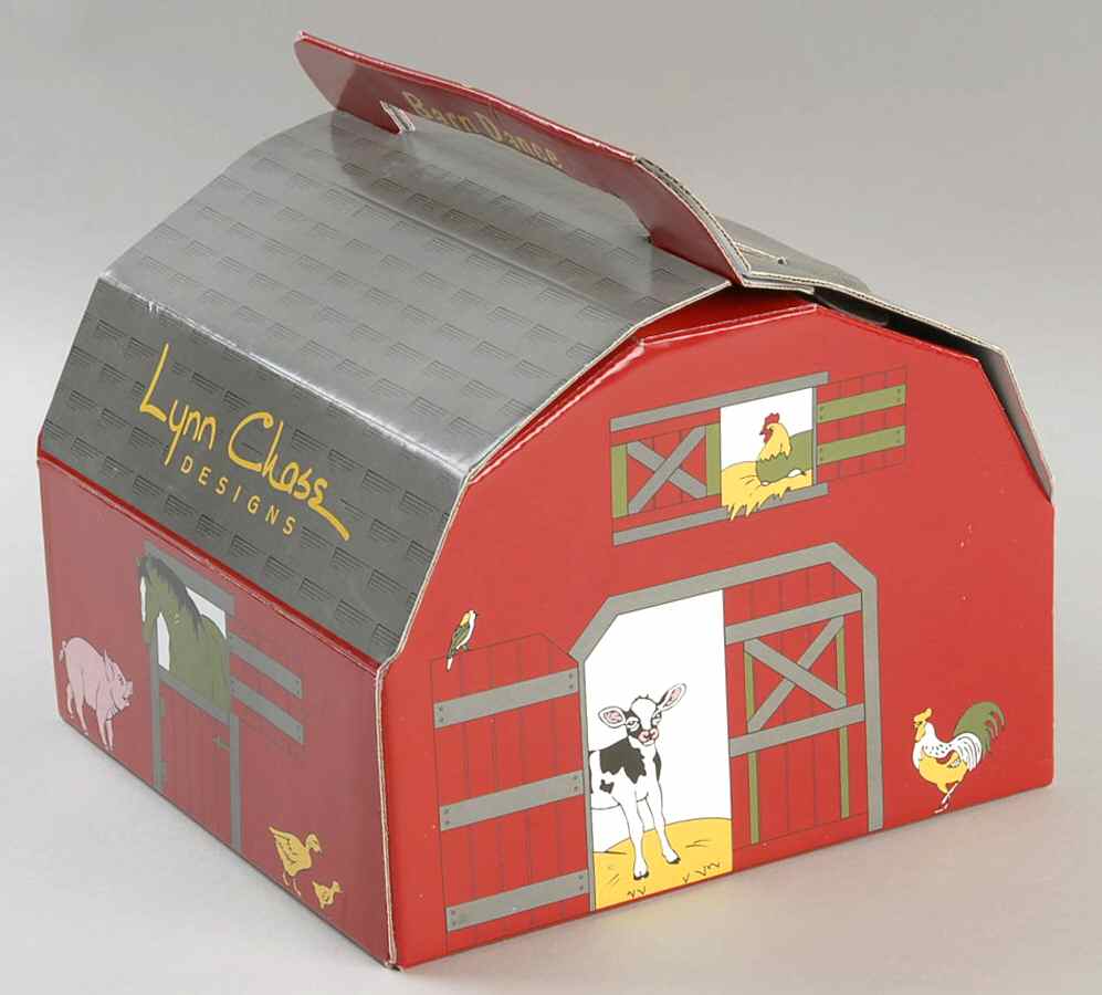 Barn Dance Cardboard Box for (3 Piece) Child Set by Lynn Chase-1