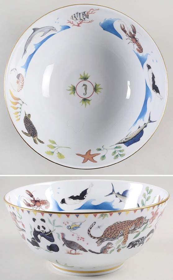 Harmony 12" Large Salad Serving Bowl by Lynn Chase-1