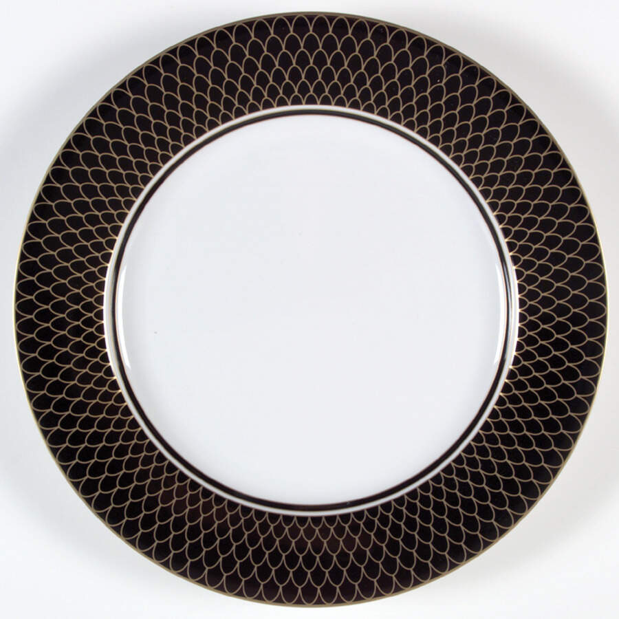 Midnight Collection Service Plate (Charger) by Lynn Chase-1