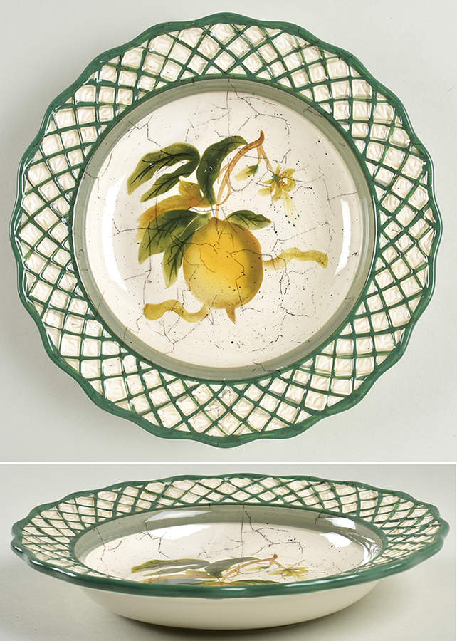 Fruit Lattice Rim Soup Bowl by Certified International-1