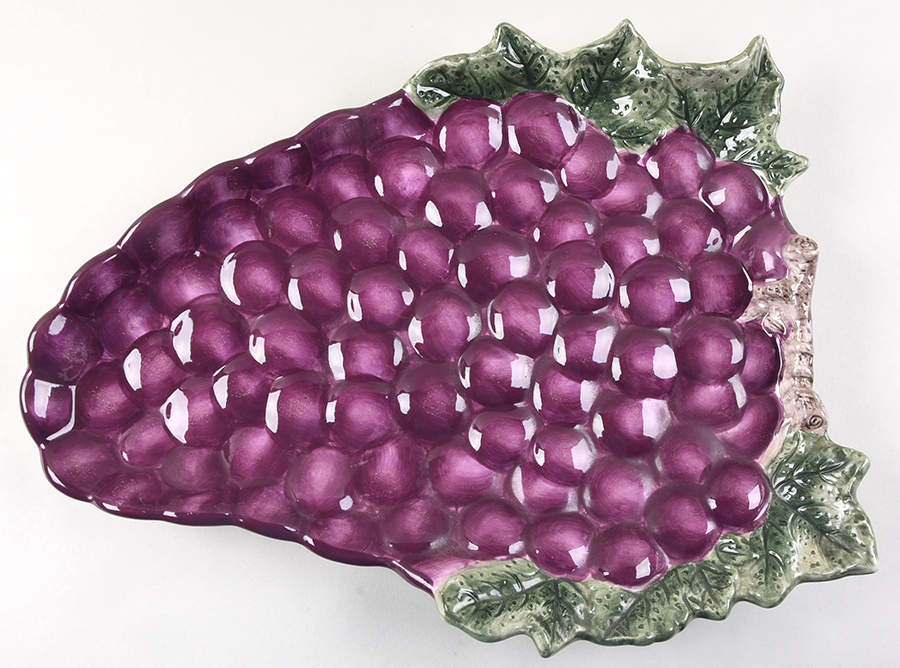 Fruit Lattice 16" Sculpted Oval Serving Platter by Certified International-1