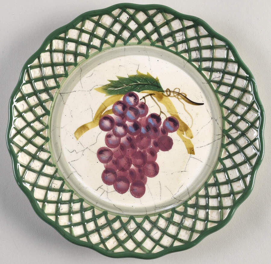 Fruit Lattice Salad Plate by Certified International-1